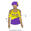 Crime City Rollers: Reversible Uniform Jersey (YellowR/PurpleR)