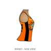 North East Roller Derby Northeast Knockouts: Uniform Jersey (Orange)