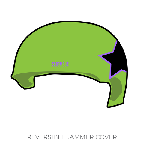 Fort Myers Roller Derby Palm City Punishers: Jammer Helmet Cover (Green)