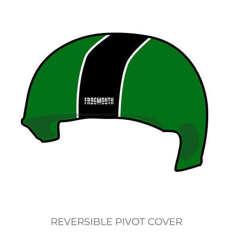 North Star Roller Derby Travel Team: Pivot Helmet Cover (Green)
