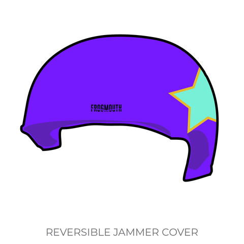 Coastal Virginia Roller Derby: Jammer Helmet Cover (Black)