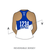 Victorian Roller Derby League: Reversible Uniform Jersey (WhiteR/BlueR)