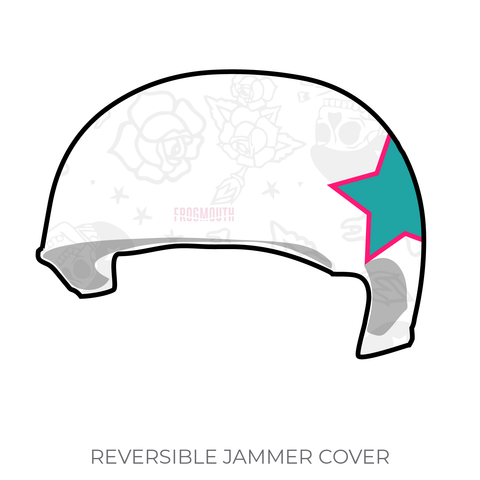 Carquinez Quad Squad: Jammer Helmet Cover (White)