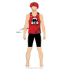 Brisbane City Rollers A Team: Uniform Jersey (Red)