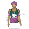 Brisbane City Rollers B Team Banshees: Reversible Uniform Jersey (PurpleR/GreenR)