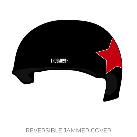 Lethbridge Roller Derby Guild Deathbridge Derby Dames: Jammer Helmet Cover (Black)