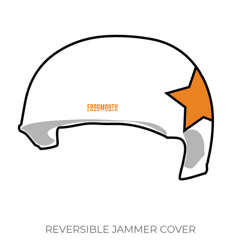 Sin City Roller Derby: Jammer Helmet Cover (White)