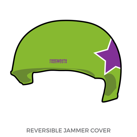 Roller Derby Lausanne Rolling Furies: Jammer Helmet Cover (Green)