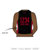 Humboldt Roller Derby Travel Teams: Uniform Jersey (Black)