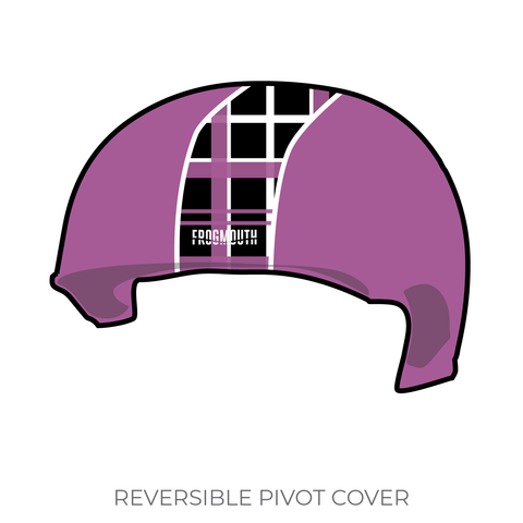 Brisbane City Rollers B Team Violet Femmes: Pivot Helmet Cover (Purple)