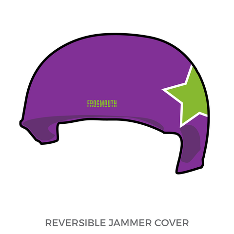 Roller Derby Lausanne Rolling Furies: Jammer Helmet Cover (Purple)