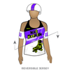 Mad Mayhem Junior Roller Derby: Reversible Uniform Jersey (WhiteR/PurpleR)