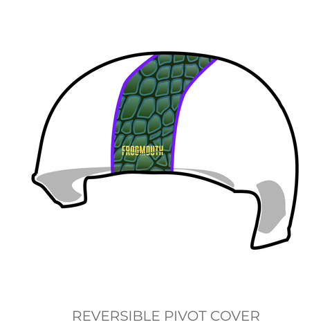Crescent City Crushers: Pivot Helmet Cover (White)