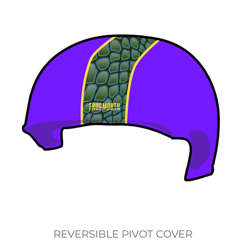 Crescent City Crushers: Pivot Helmet Cover (Purple)