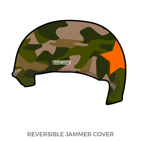 North Star Roller Derby Kilmores: Jammer Helmet Cover (Camouflage)