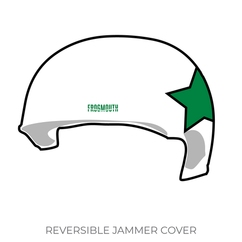 Bay State Brawlers Punishers and Vigilantes: Jammer Helmet Cover (White)