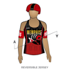 Memphis Roller Derby: Reversible Uniform Jersey (RedR/BlackR)