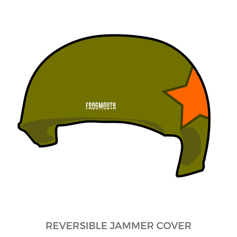 North Star Roller Derby Kilmores: Jammer Helmet Cover (Green)