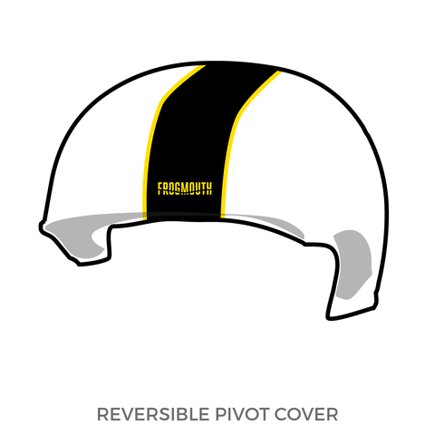 Seattle Derby Brats Lemon Drops: Pivot Helmet Cover (White)
