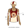 Tomorrowland Junior Roller Derby: Reversible Uniform Jersey (TanR/RedR)