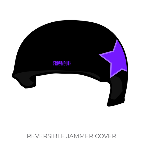 Heart of Texas Skaters Roller Derby San Antonio Sugar Skulls Junior Roller Derby: Jammer Helmet Cover (Black)