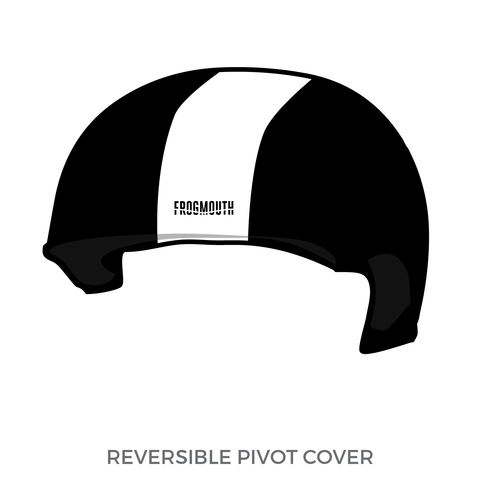 Tilted Thunder Roller Derby: Pivot Helmet Cover (Black)
