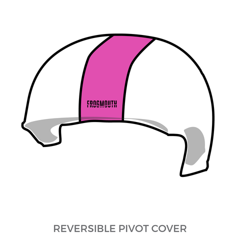 Seattle Derby Brats Poison Skidles: Pivot Helmet Cover (White)