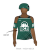 Brisbane City Rollers B Team Banshees: Uniform Jersey (Green)
