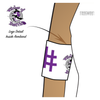 East Vic Roller Derby Witches of East Vic: Reversible Armbands