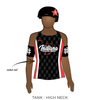 Team Indiana Roller Derby: Uniform Jersey (Black)