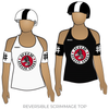 Joplin Roller Derby: Reversible Scrimmage Jersey (White Ash / Black Ash)