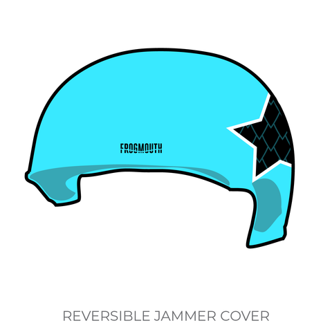 Salina Sirens Roller Derby: Jammer Helmet Cover (Teal)