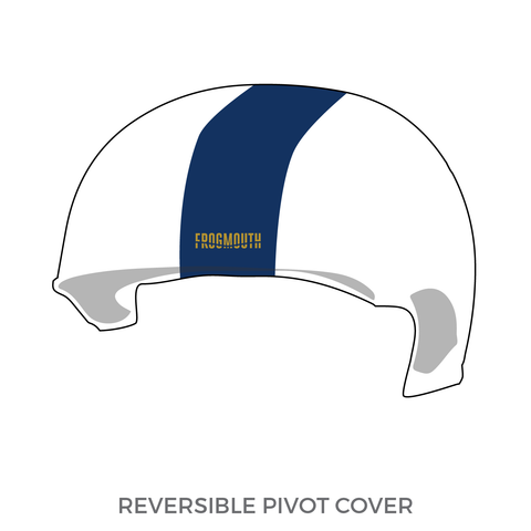 Sacramento Roller Derby: Pivot Helmet Cover (White)