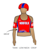 Norfolk Roller Derby The Norfolk Brawds: Uniform Jersey (Red)