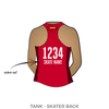 Mass Attack Roller Derby Bloody Bordens: Uniform Jersey (Red)