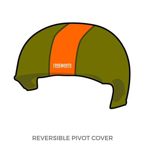 North Star Roller Derby Kilmores: Pivot Helmet Cover (Green)