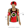 Ocala Cannibals Roller Derby: Reversible Uniform Jersey (RedR/BlackR)