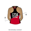Mass Attack Roller Derby Bloody Bordens: Reversible Uniform Jersey (RedR/BlackR)
