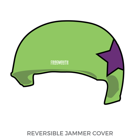Chemical City Derby Girls: Jammer Helmet Cover (Green)