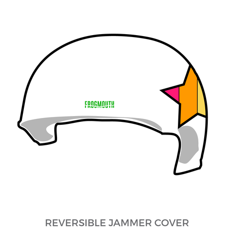808 HI Rollers: Jammer Helmet Cover (White)