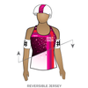 Malt Shop Rollers: Reversible Uniform Jersey (WhiteR/BlackR)