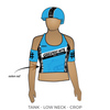 Rockin City Roller Derby Greatest Hits: Uniform Jersey (Blue)