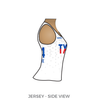 Texas Junior Roller Derby: Uniform Jersey (White)