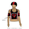 Chattanooga Roller Derby Ruby Regulators: Uniform Jersey (Black)