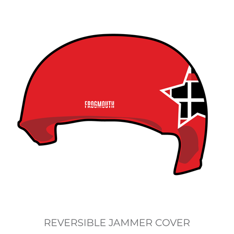 Brisbane City Rollers A Team: Jammer Helmet Cover (Red)