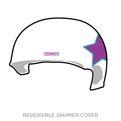 Crow City Derby: Jammer Helmet Cover (White)