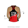 Ocala Cannibals Roller Derby: Reversible Uniform Jersey (RedR/BlackR)