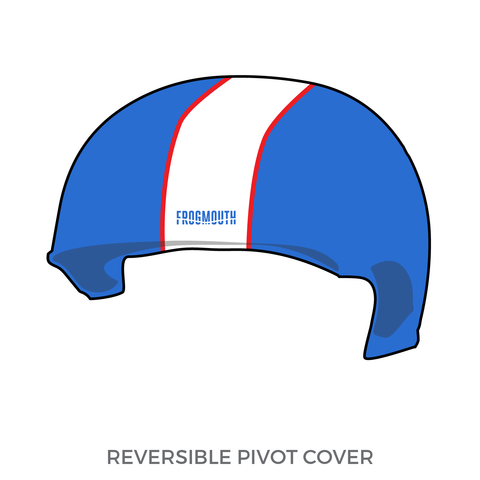 Seattle Derby Brats Mighty Rollers: Pivot Helmet Cover (Blue)