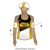 Boulder County Roller Derby: Reversible Uniform Jersey (WhiteR/BlackR)