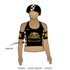 Gotham Roller Derby Bronx Gridlock: Uniform Jersey (Black)